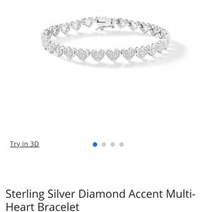 Banter - Sterling Silver Multi-Heart Bracelet